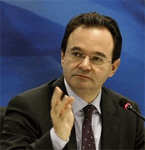 Finance minister George Papaconstantinou